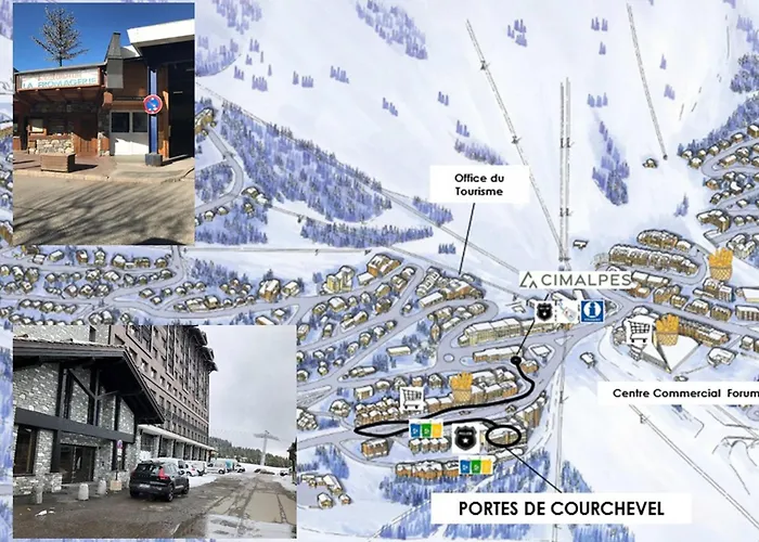 1850 : Duplex Pour 6 Pers., 3 Chambres, Confort Inclus - Fr-1-564-116 Courchevel